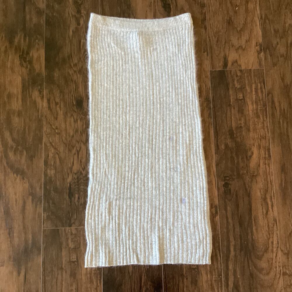 Debut Silk & Angota Ribbed Skirt